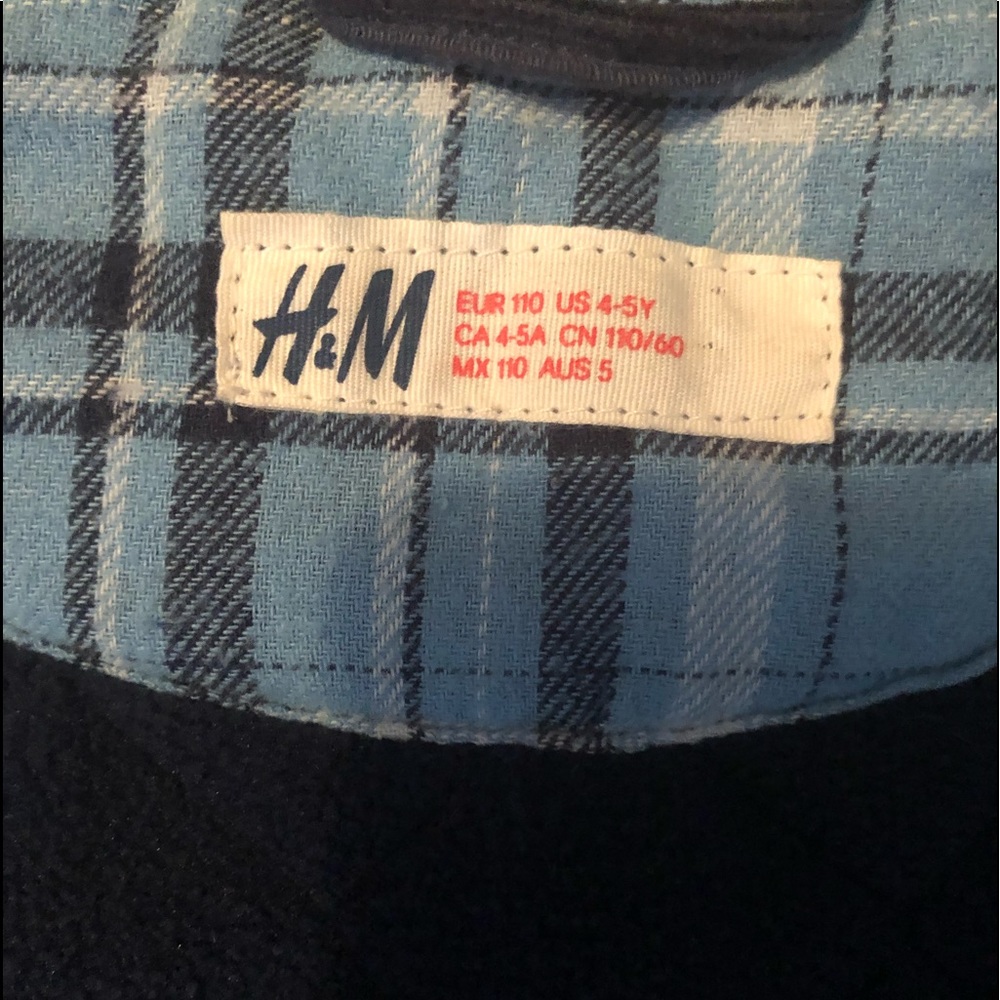 H&M Boys size 4-5y Winter Coat
